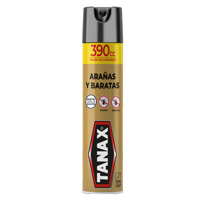  INSECTICIDA A/SOL 390 CC TANAX ARA�AS/BARATAS 