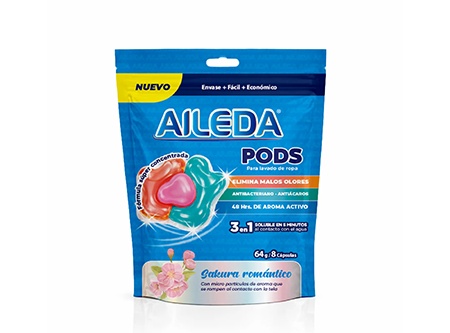  DETERGENTE CAPSULA AILEDA SAKURA ROMANTICA 8 UND 