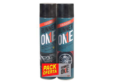  SILICONA AUTO RUNNER + RENOVADOR 600ML PACK OFERTA 