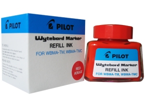  TINTA PLUMON PIZARRA 30ML PILOT ROJO WBMA-TRF-R 