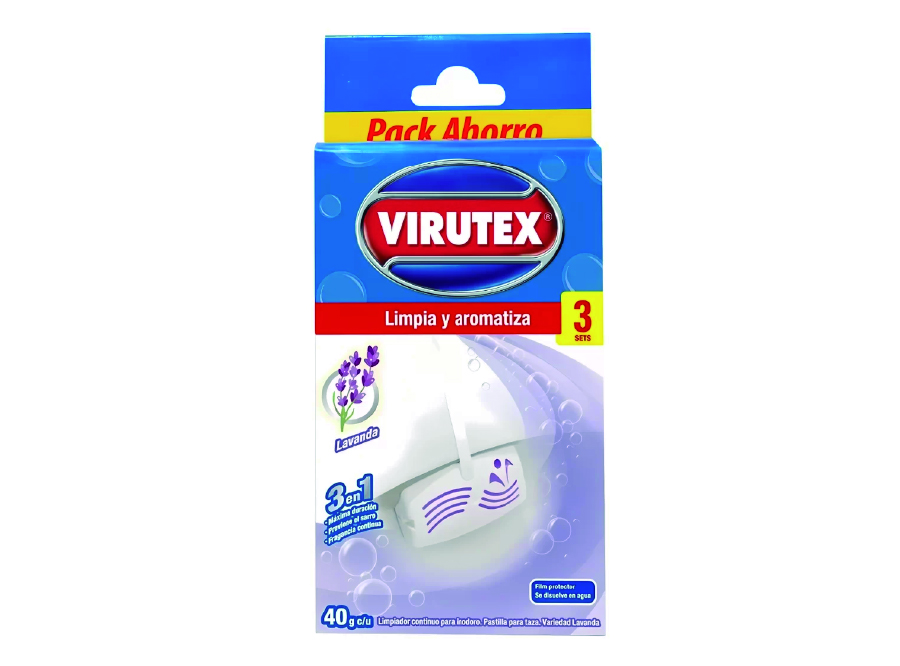  LIMPIADOR BAO PASTILLA WC 40GR VIRUTEX CANAST.LAV 