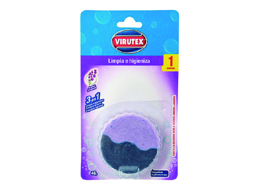  LIMPIADOR BAO PASTILLA WC 48 GR VIRUTEX X 1UN 