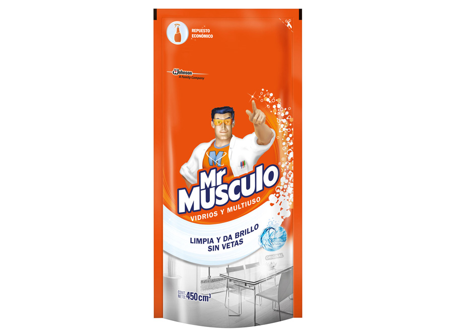  LIMPIAVIDRIOS 450 CC M.MUSCULO DOYPACK 