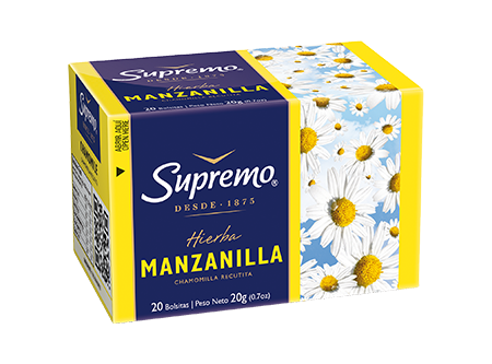  TE HIERBAS DP X 20 UN MANZANILLA SUPREMO 