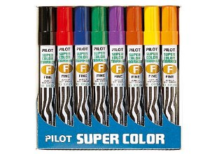  MARCADOR PERMAN.PILOT FINO 8 COLORES 