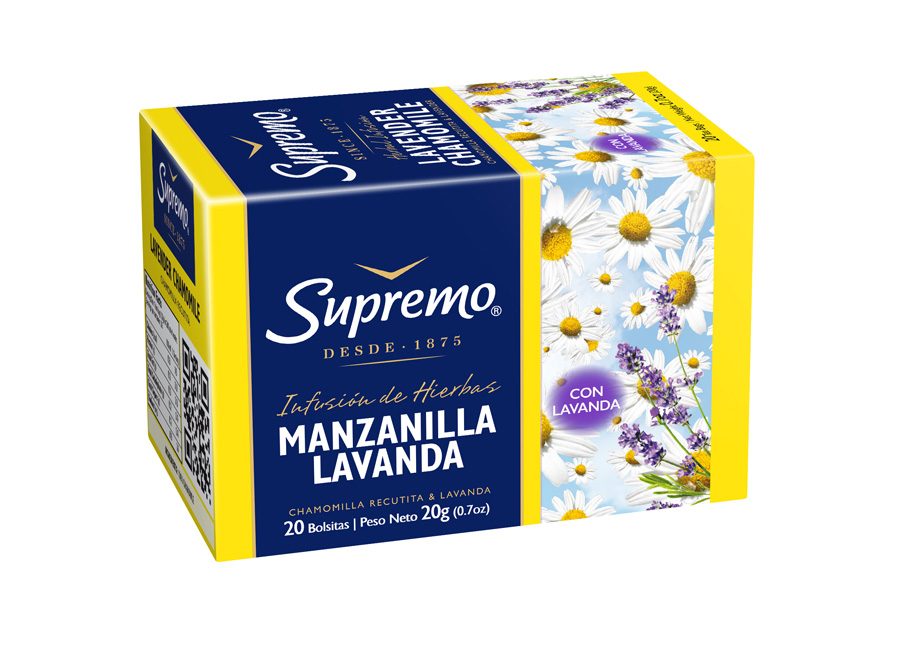  TE HIERBAS DP X 20 UN MANZANILLA LAVADA SUPREMO 