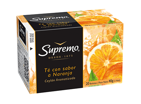  TE DP X 20 UN NEGRO NARANJA SUPREMO. 