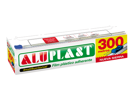  FILM PLASTICO ALIMENTO 30 CM X  300 MT ALUSA. 