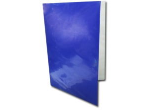  CARPETA PLASTIFICADA AZUL REV/BLAN GEOPEN 