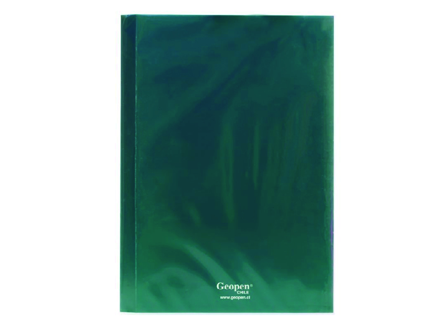  CARPETA PLASTIFICADA V/OSCURO REV/BLAN GEOPEN 