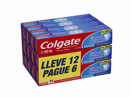  PASTA DENTAL  75 ML DP X 12 UN. COLGATE MAX PROTEC 