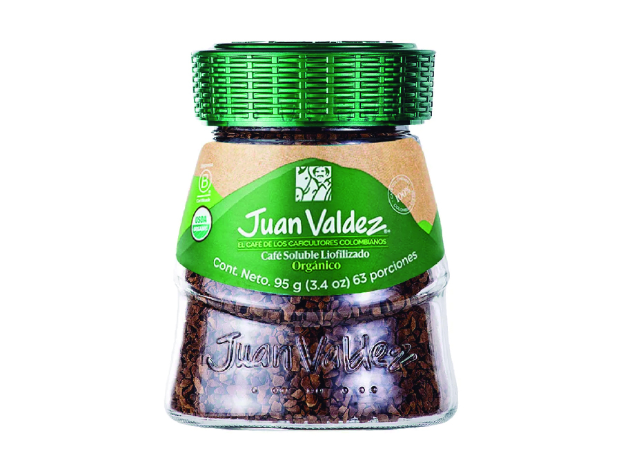  CAFE JUAN VALDEZ 95 GR ORGANICO LIOFILIZADO 