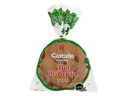  PAN DE PASCUA 500 GR CLASICO CASTANO 