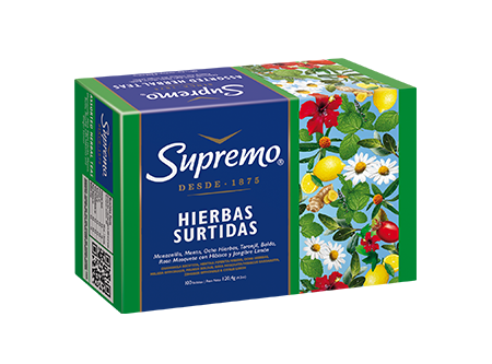  TE HIERBAS DP X 100 UN SUPREMO SURTIDAS 