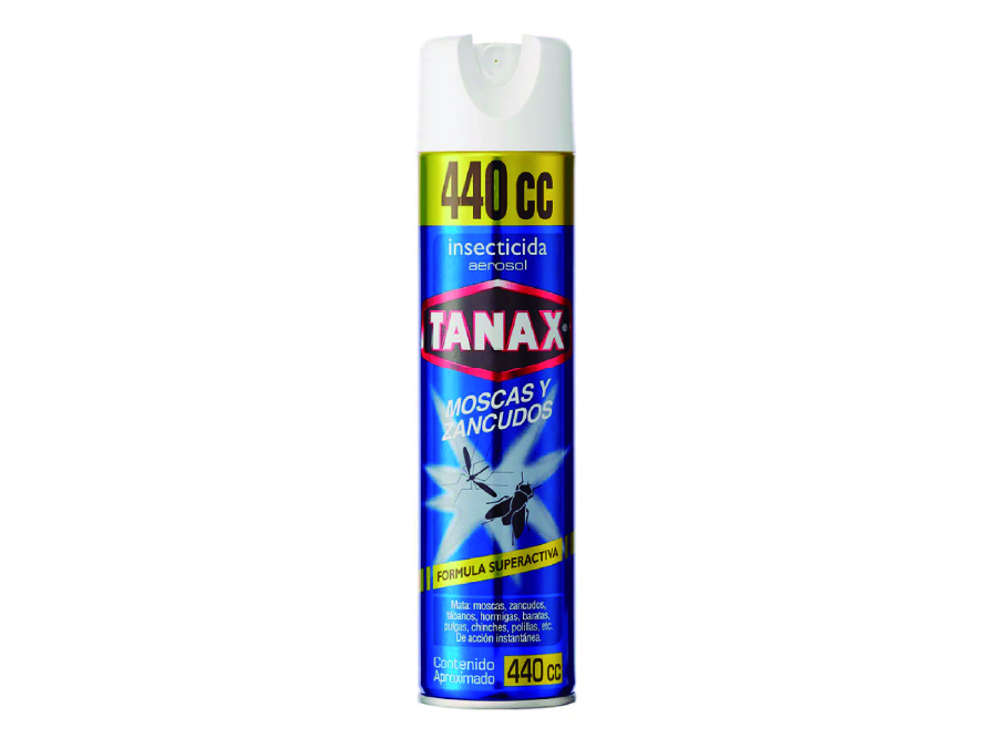  INSECTICIDA A/SOL 440 CC TANAX MOSCAS/ZAN S/OLOR 