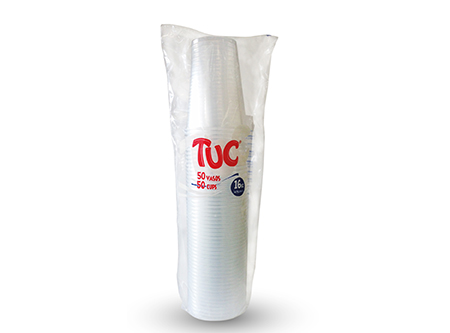  VASO TRANSP. 480ML 16 ONZ TUC PQ X 50 UN 