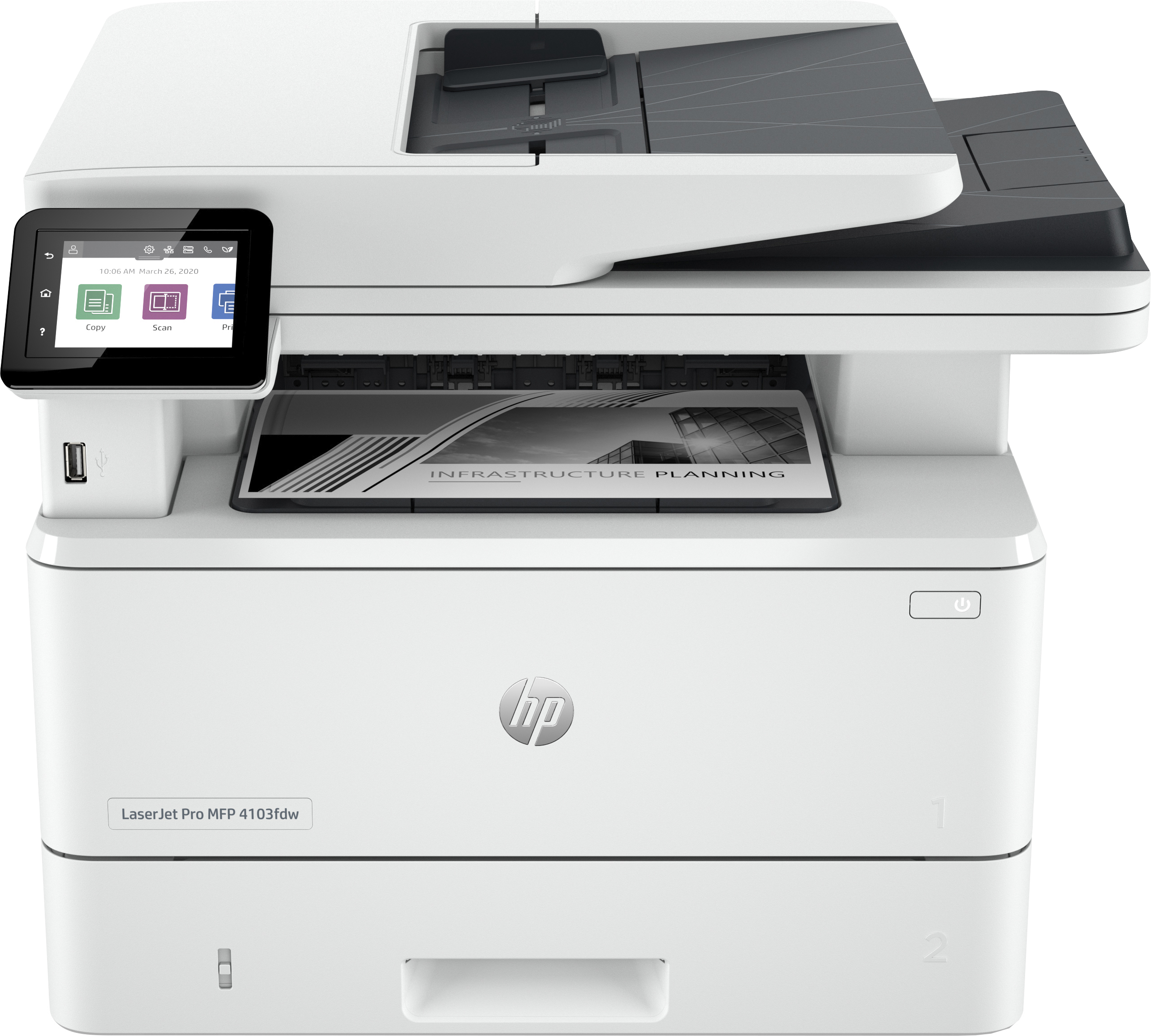  IMPRESORA HP LASERJET PRO M4103FDW MONOCROMATICA 
