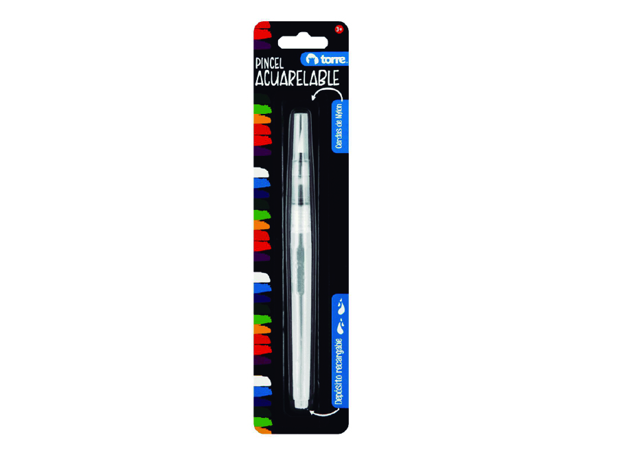  PINCEL TORRE ACUARELABLE X 1 UN P.MEDIA 