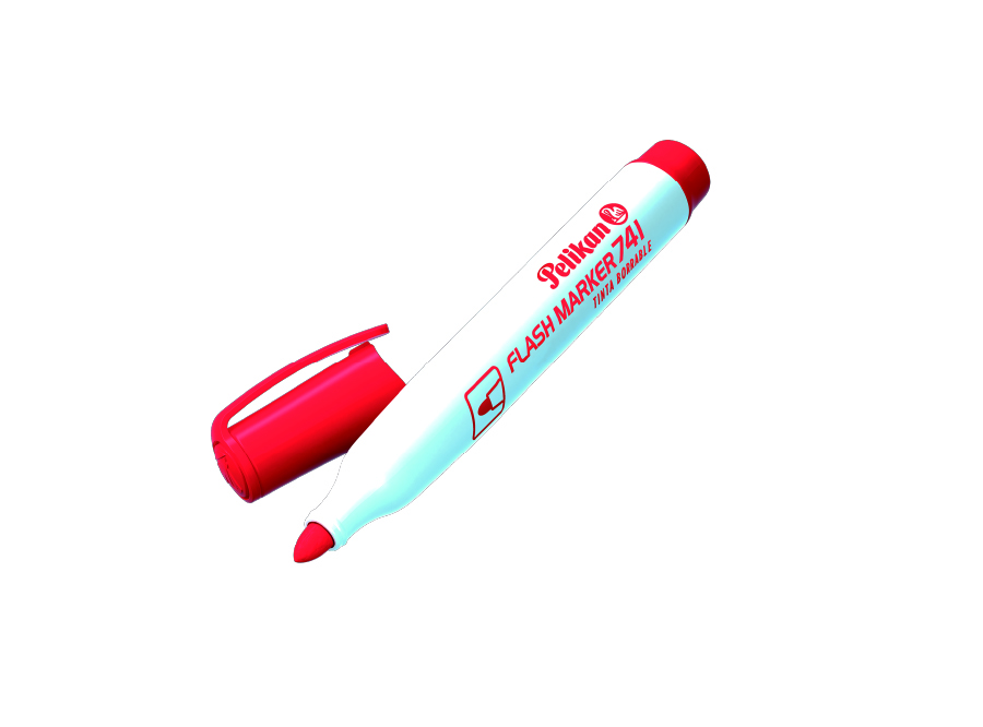  PLUMON PIZARRA 741 PELIKAN ROJO P.REDONDA 
