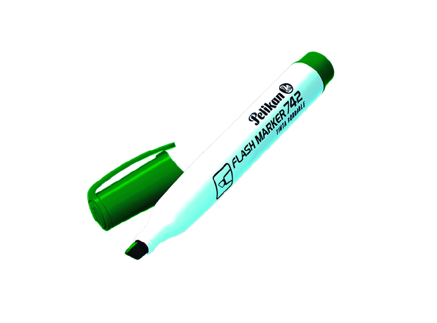  PLUMON PIZARRA 742 PELIKAN VERDE P.BISELADA 