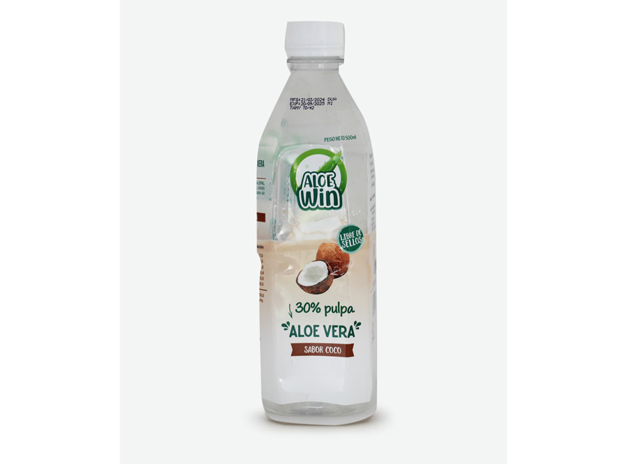  BEBIDA ALOE VERA 500 ML COCO ALOE WIN 