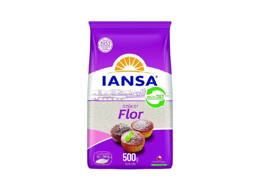  AZUCAR FLOR 500 GR IANSA 