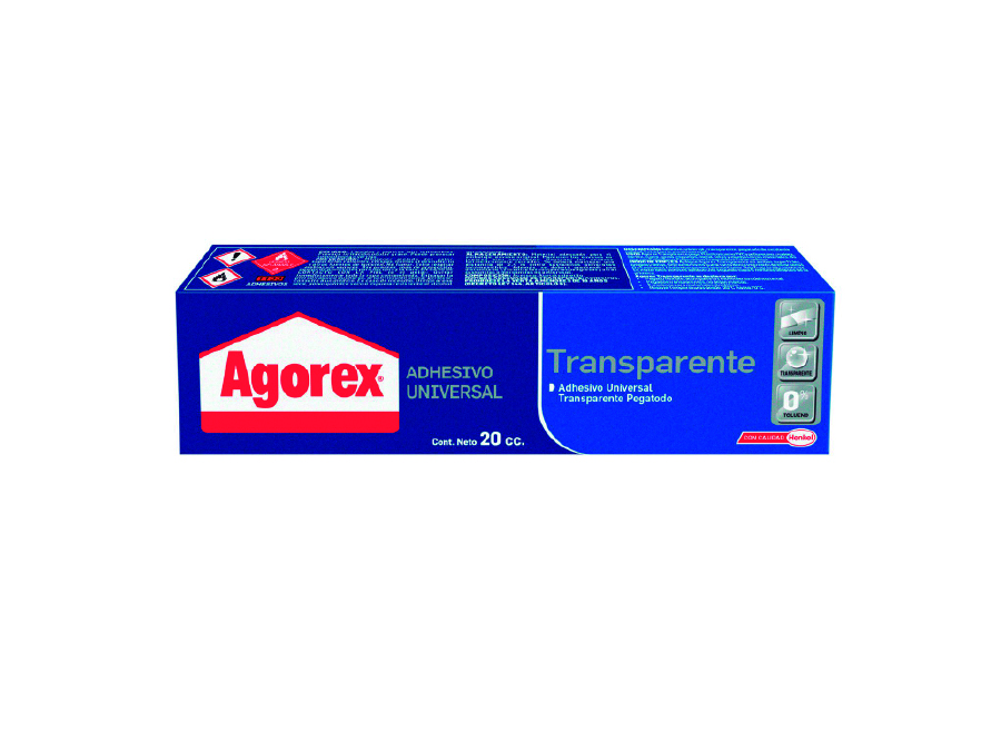  ADHESIVO CONTACTO 20 CC. AGOREX TRANSP. ESTUCHE. 