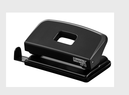  PERFORADOR PLAST. 10 HJ NEGRO RAPID** 