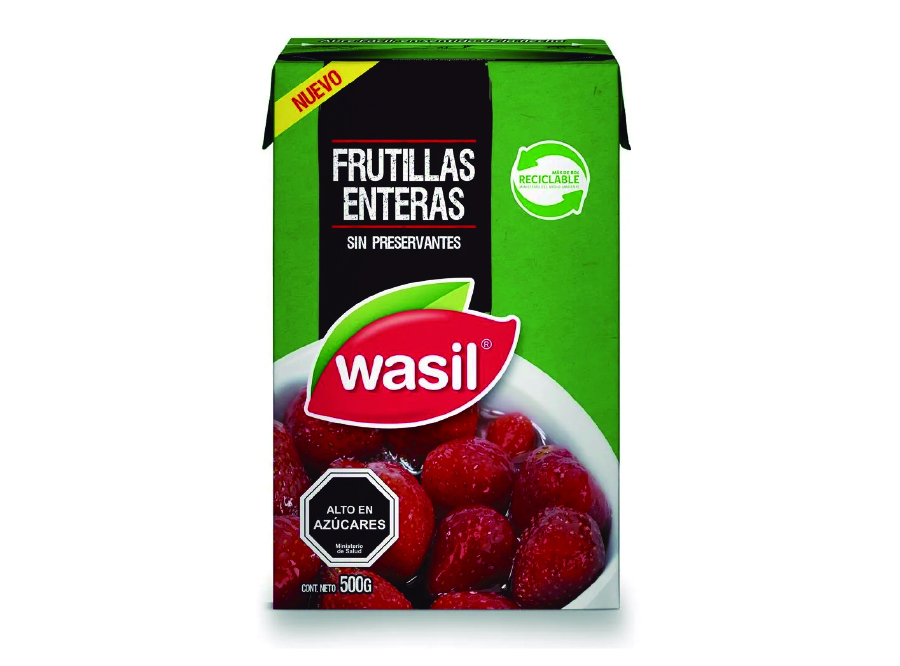  FRUTILLAS 500 GR WASIL TETRA 