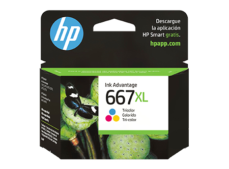  CARTRIDGE HP (667XL) TRI-COLOR 330PG 