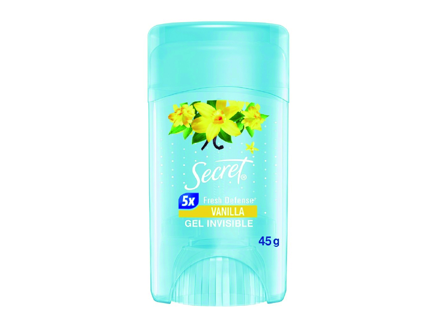  DESODORANTE GEL  45 GR SECRET VAINILLA 