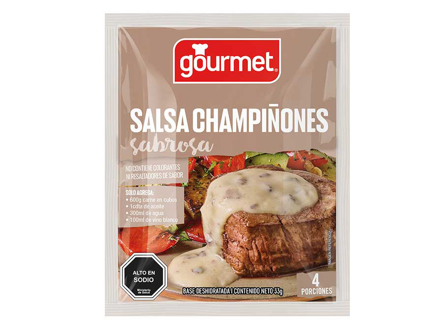 SALSA CHAMPIONES 30 GR X 25 UN GOURMET 