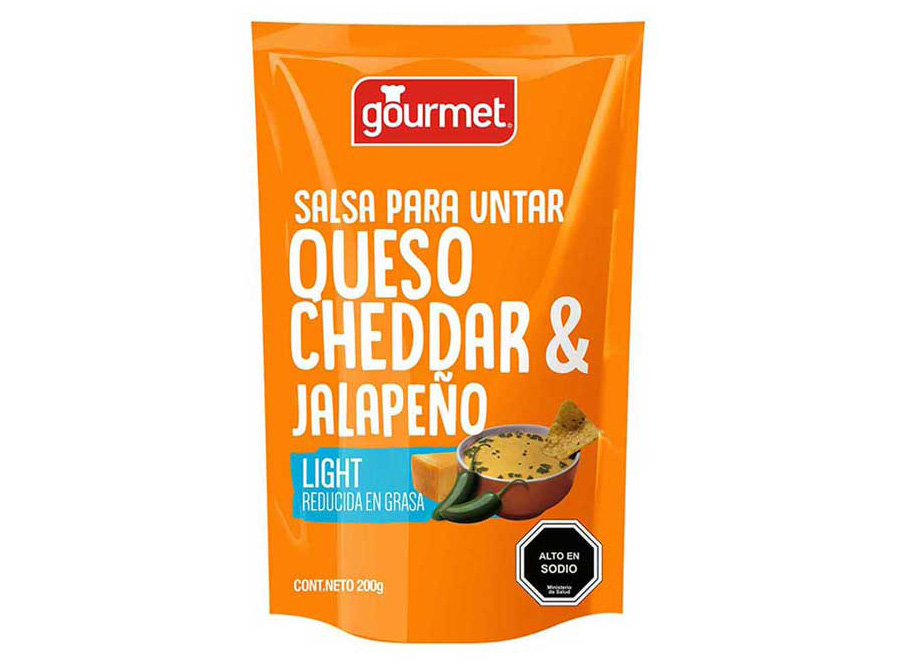  SALSA P/UNTAR CHEDARR JALAPEO 200 GR GOURMET 