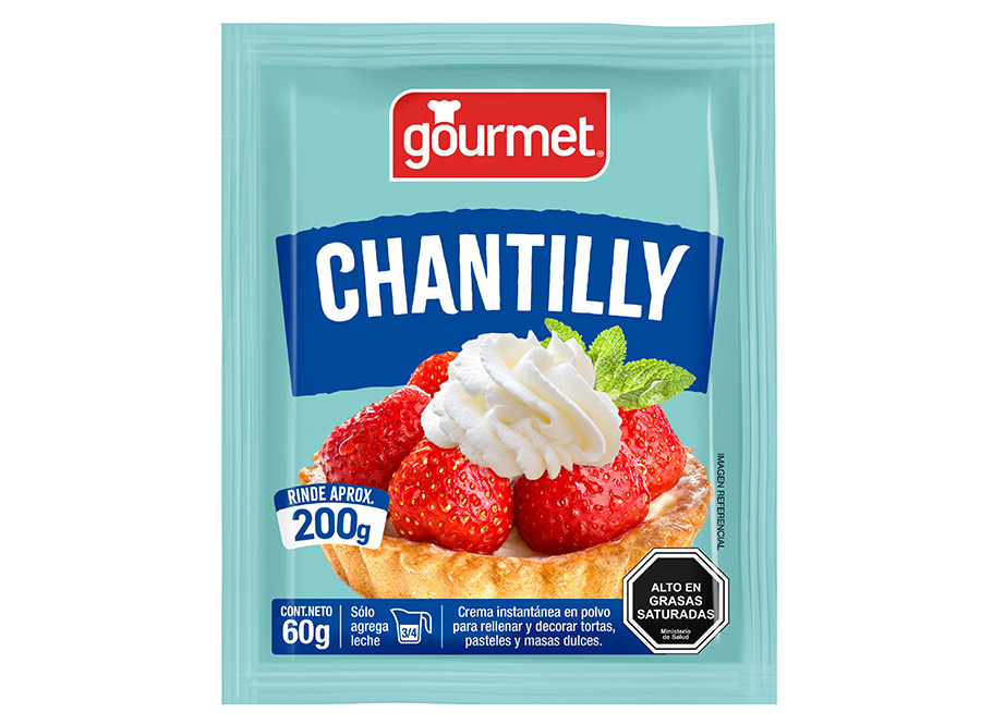  CREMA CHANTILLY 60 GR GOURMET 