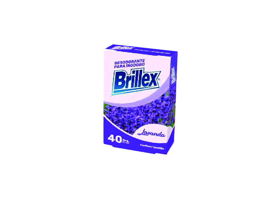  LIMPIADOR BAO PASTILLA 40GR BRILLEX CJX24 SURTIDA 