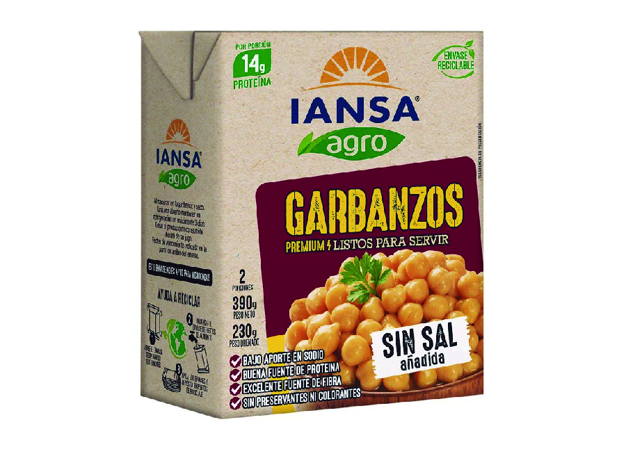  GARBANZO 390 GR IANSA TETRA 