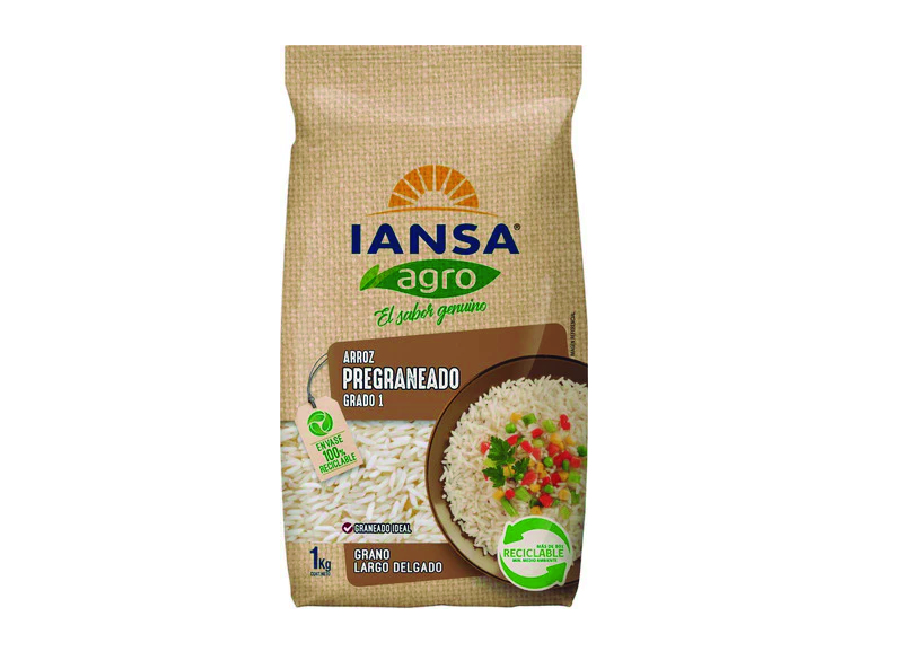  ARROZ 1 KG PREGRANEADO IANSA 