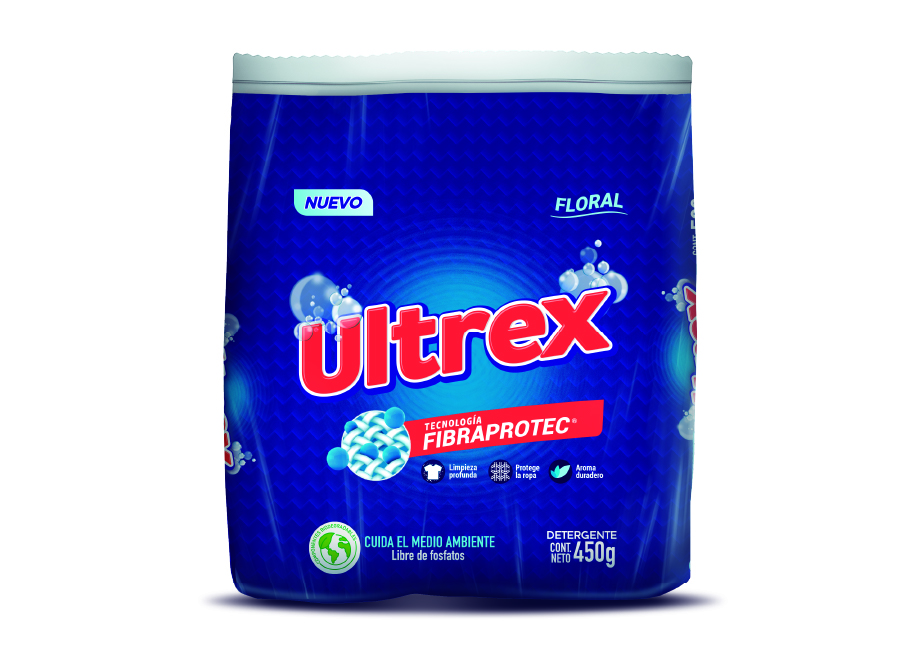  DETERGENTE POLVO 450 GR ULTREX 