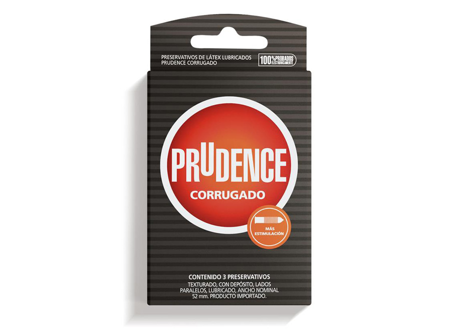  PRESERVATIVO CORRUGADO DP 12 S/BRES X 3UN PRUDENCE 