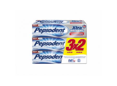  PASTA DENTAL 130 GR PEPSODENT DP 3X2 WHITENING 