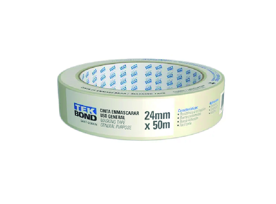  CINTA MASKING 24 X 50 MT. TEKBOND 