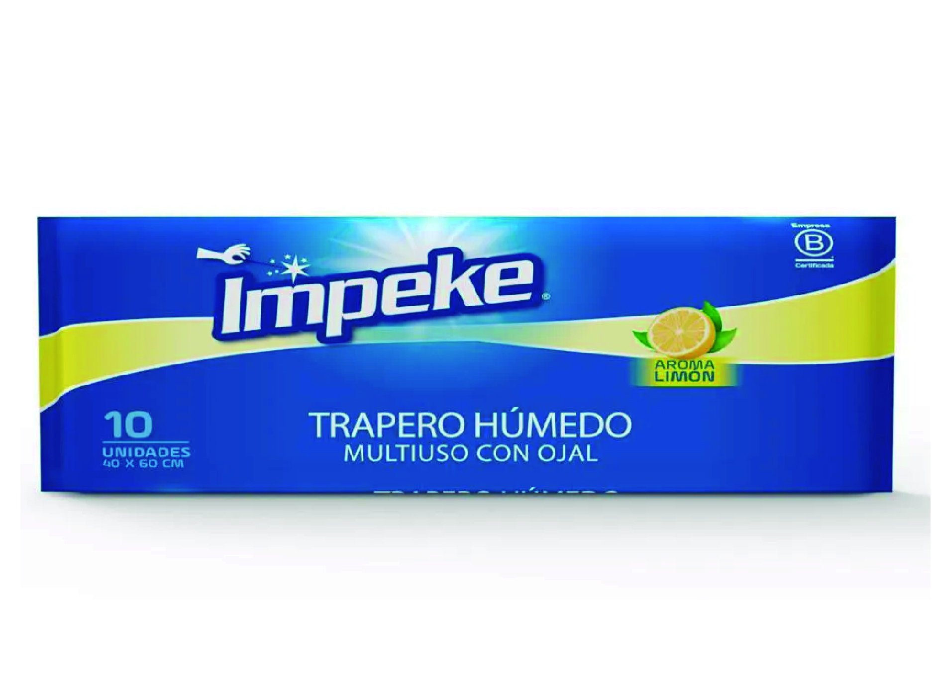  TRAPERO DESECHABLE PQ X 10 UN LIMON IMPEKE DESINF 