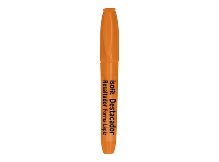  DESTACADOR T/LAPIZ NARANJA ISOFIT 