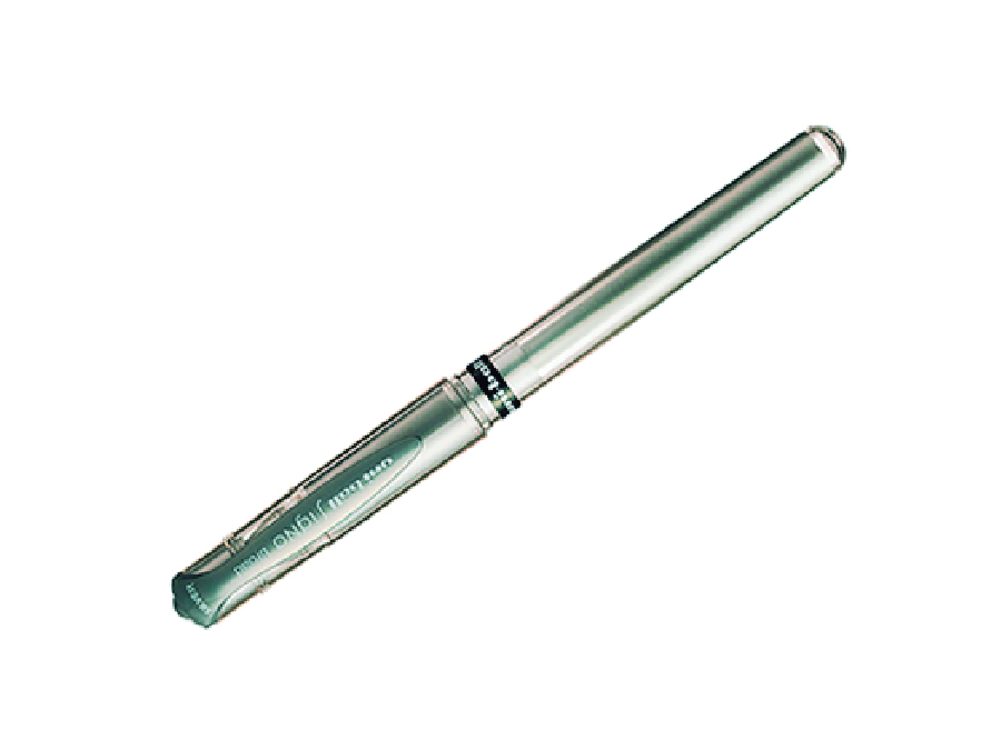  BOLIGRAFO GEL 1.0 PLATA UM-153 UNIBALL SIGNO BOARD 
