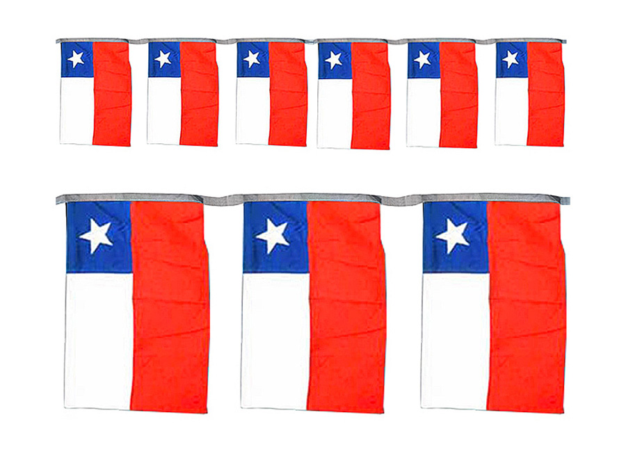  F.PATR.GUIRNALDA BANDERA CHILE GENERO 3MT 210768 