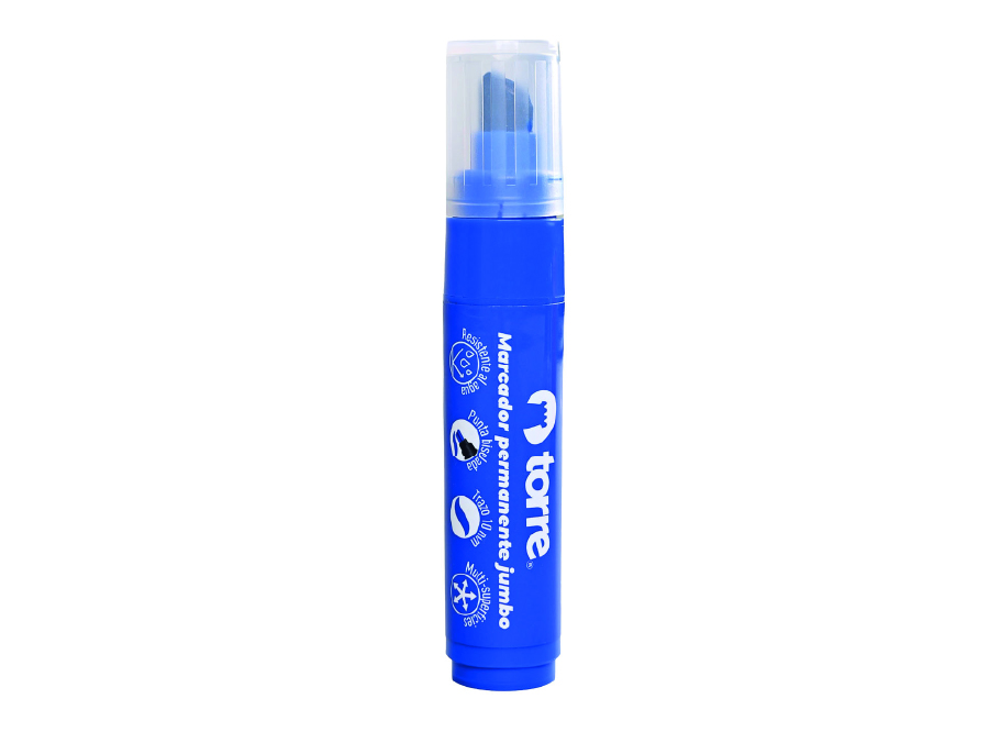  MARCADOR PERMAN.AZUL JUMBO P.BISEL. TORRE 