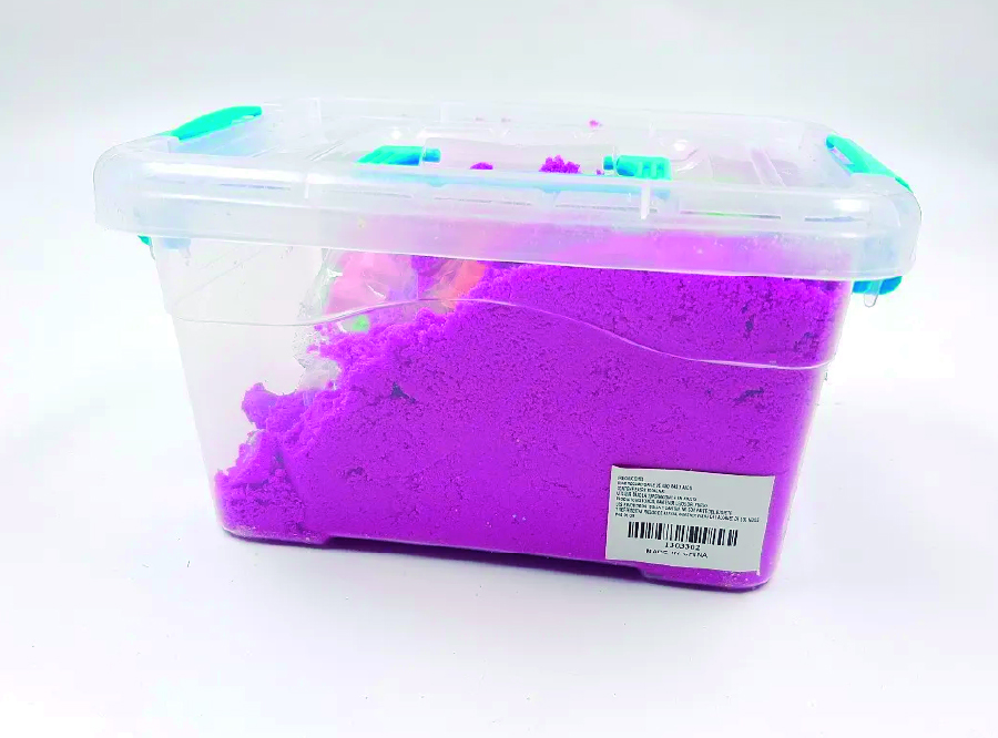  DIDACTICO ADETEC ARENA MAGICA 1 KG ROSADO 