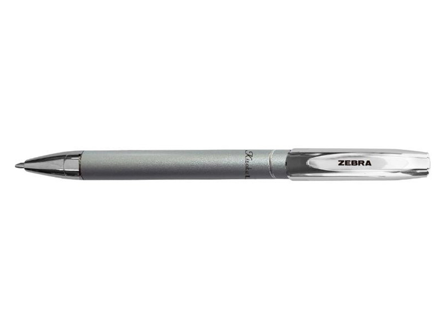  BOLIGRAFO 0.1MM METALICO KIZOKU PLATA ESTUCHE X 1U 
