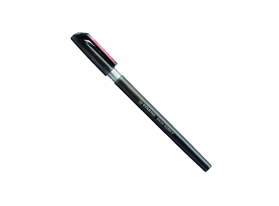  BOLIGRAFO 0.4 P.FINA NEGRO X 1 UN STABILO 