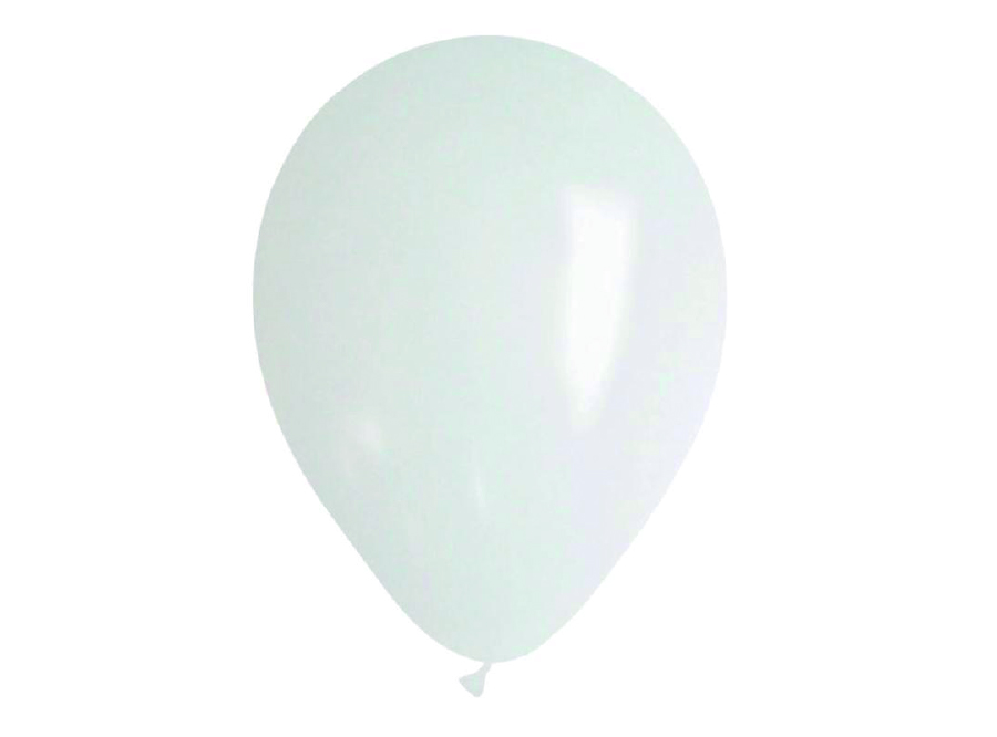  GLOBOS N.  9 LISO X 25 UN BLANCO KIKO 